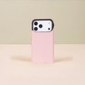 Leather iPhone 17 Pro Wallet Case – Pink - Austin